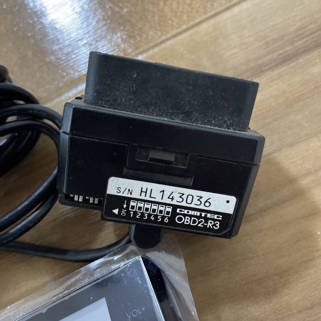コムテック レーダー探知機 ZERO708LV OBD2コネクター付き