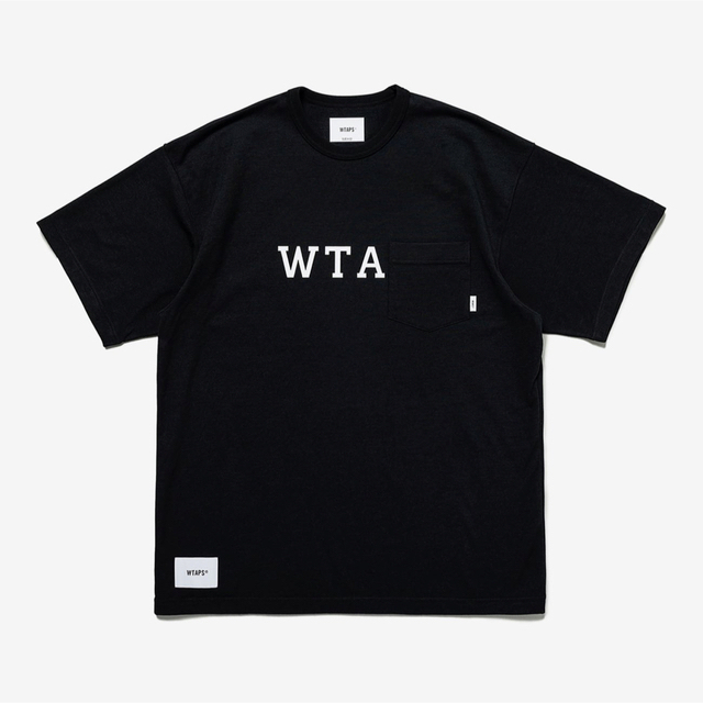 WTAPS ダブルタップス カレッジ ロゴ Tシャツ-