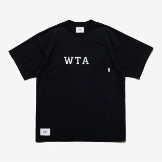 ダブルタップス(W)taps)の23SS WTAPS DESIGN 01 カレッジロゴ Tシャツ M(Tシャツ/カットソー(半袖/袖なし))