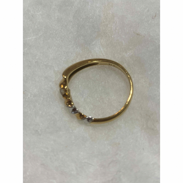 PT900 K18 ダイヤリング 0.13ct 10号 3〜4g | factorystockforum.com