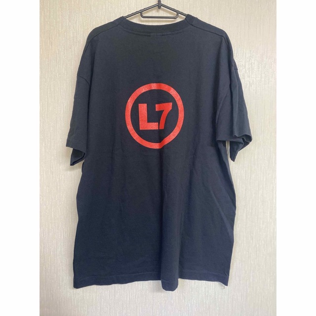 激レア90'S当時物 L7 Tシャツ ヴィンテージ サイズXL エルセブン メンズのトップス(Tシャツ/カットソー(半袖/袖なし))の商品写真