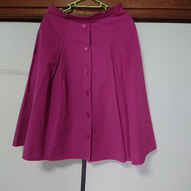 [美品]TOCCA トッカ スカート 4サイズ Lサイズ ピンク パープル 9
