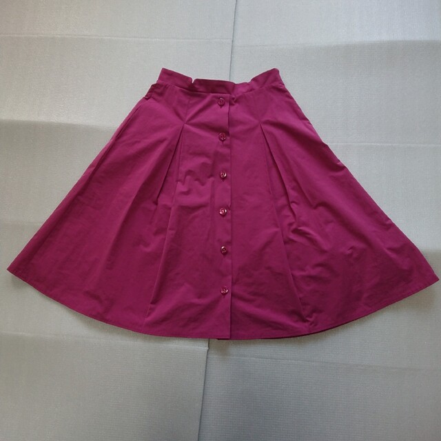 [美品]TOCCA トッカ スカート 4サイズ Lサイズ ピンク パープル