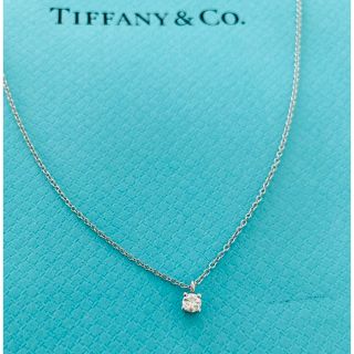 ティファニー(Tiffany & Co.)のTIFFANY ティファニー★ソリティア ダイヤモンド ペンダント(ネックレス)