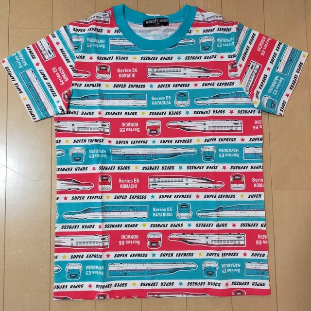 ❤新品未使用❤hungryheart Tシャツ 130cm キッズ/ベビー/マタニティのキッズ服男の子用(90cm~)(Tシャツ/カットソー)の商品写真