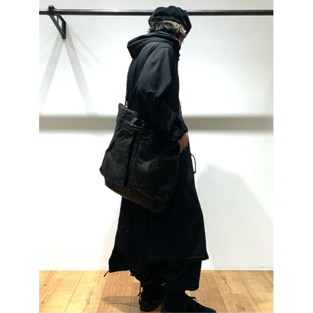 Yohji Yamamoto(ヨウジヤマモト)の早い者勝ち！！ヨウジオム　22awギャバモッズ メンズのジャケット/アウター(モッズコート)の商品写真