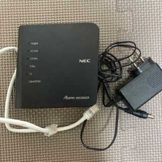 エヌイーシー(NEC)のWG1200CR Wi-Fiルーター　NEC(PC周辺機器)