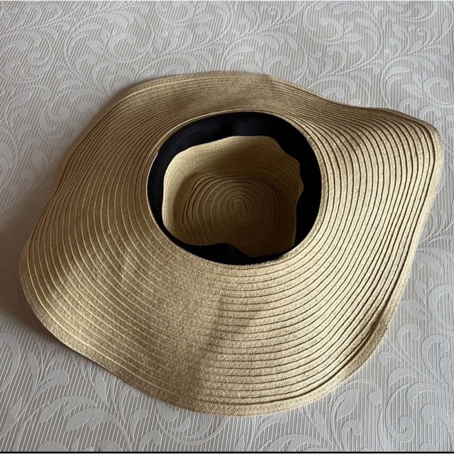 帽子　麦わら帽子 レディースの帽子(麦わら帽子/ストローハット)の商品写真