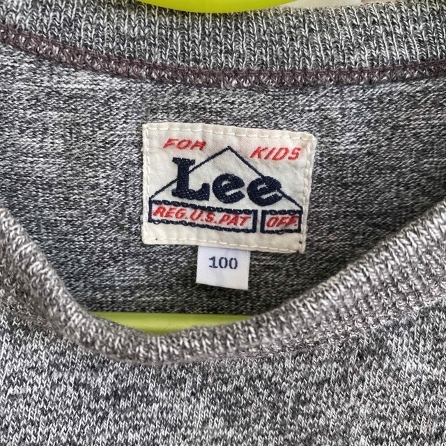 Lee(リー)のLee スマイル　Tシャツ　100 90 霜降りグレー キッズ/ベビー/マタニティのキッズ服男の子用(90cm~)(Tシャツ/カットソー)の商品写真