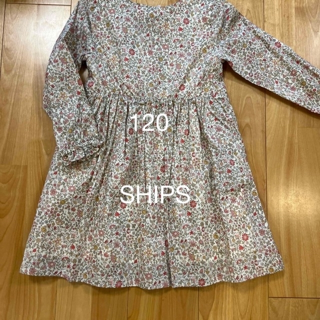 SHIPS KIDS(シップスキッズ)のSHIPS キッズ 120 リバティワンピース キッズ/ベビー/マタニティのキッズ服女の子用(90cm~)(ワンピース)の商品写真