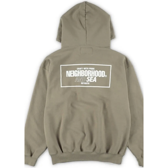 NEIGHBORHOOD×APE のパーカーになります。