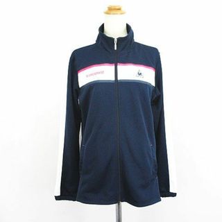 ルコックスポルティフ(le coq sportif)のルコックスポルティフ ジャージ ジャケット 長袖 ロゴ O ネイビー×ホワイト(その他)