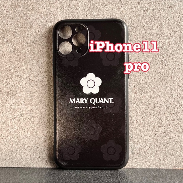 MARY QUANT(マリークワント)のiPhone11 MARYQUANT デイジー柄 モバイルケース スマホ/家電/カメラのスマホアクセサリー(iPhoneケース)の商品写真