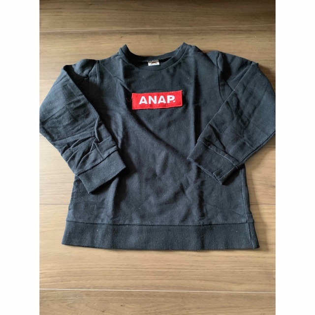 ANAP Kids(アナップキッズ)の女の子130cm 3点セット キッズ/ベビー/マタニティのキッズ服女の子用(90cm~)(Tシャツ/カットソー)の商品写真