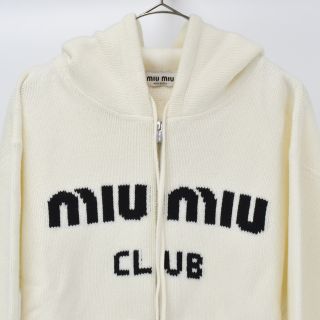 新品未使用  miumiu  ニット　パーカー