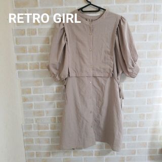 レトロガール(RETRO GIRL)の【本日削除/最終値下】RETRO GIRL レイヤード風チュニック(チュニック)