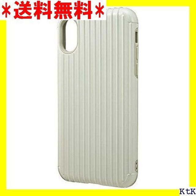 ４ GRAMAS COLORS ”Rib” Hybrid X ホワイト 427 スマホ/家電/カメラのスマホアクセサリー(モバイルケース/カバー)の商品写真