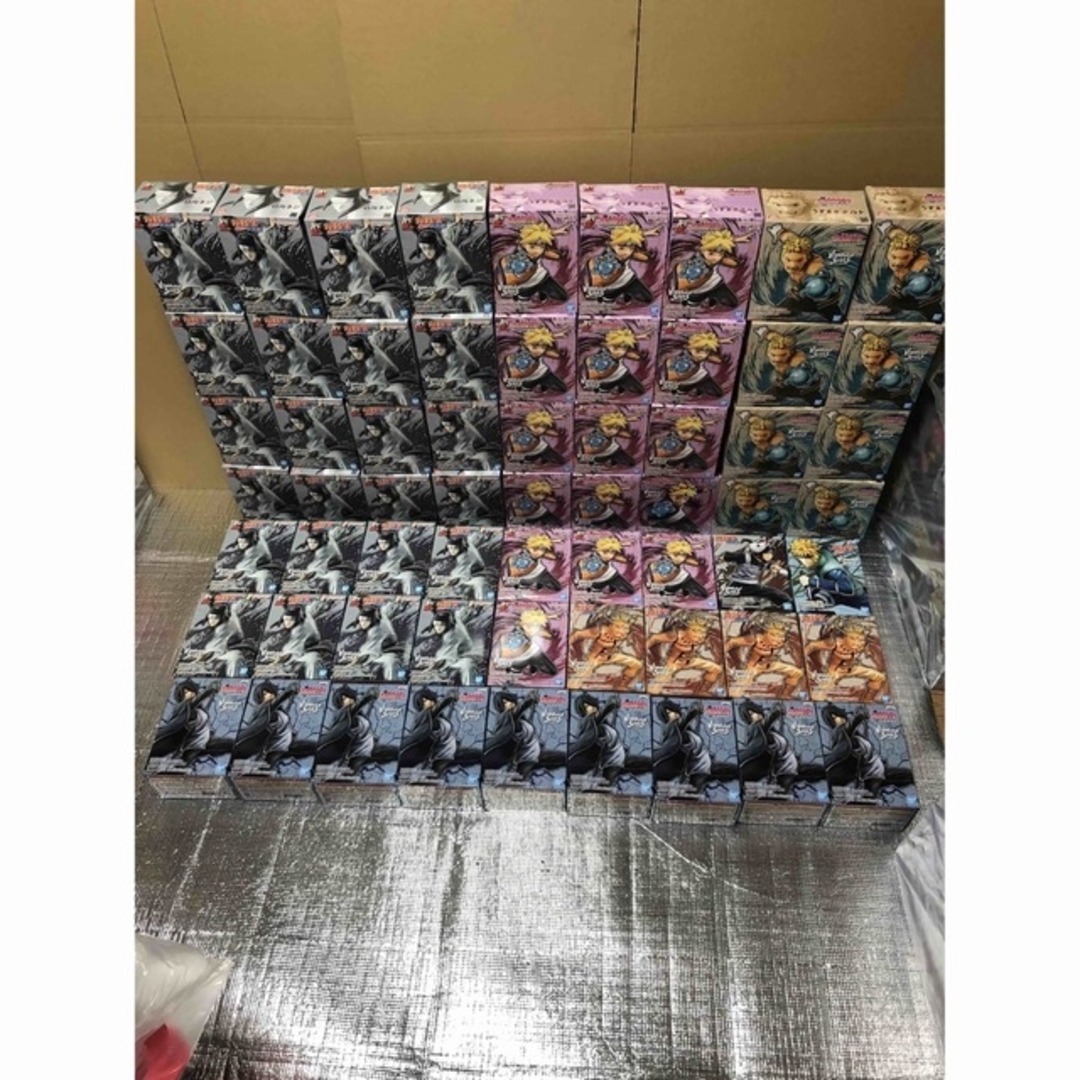 BANDAI - NARUTO BORUTO ネジ イタチ ナルト サスケ ボルト 63個 大量