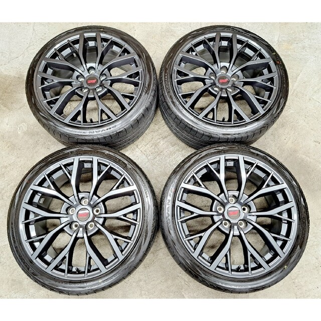 超安い】 WRX 【極上品】スバル - スバル STI ホイールタイヤ 19インチ
