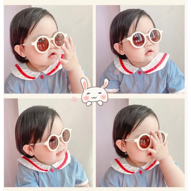 子供用 サングラス ベビー 夏 レトロ 可愛い 紫外線対策 韓国 インスタ映えの通販 by ひかり かわいいフラワーデザインのキッズサングラスです。 8カラー キッズ 花型サングラス 韓国子供服 ランキング1位入賞品