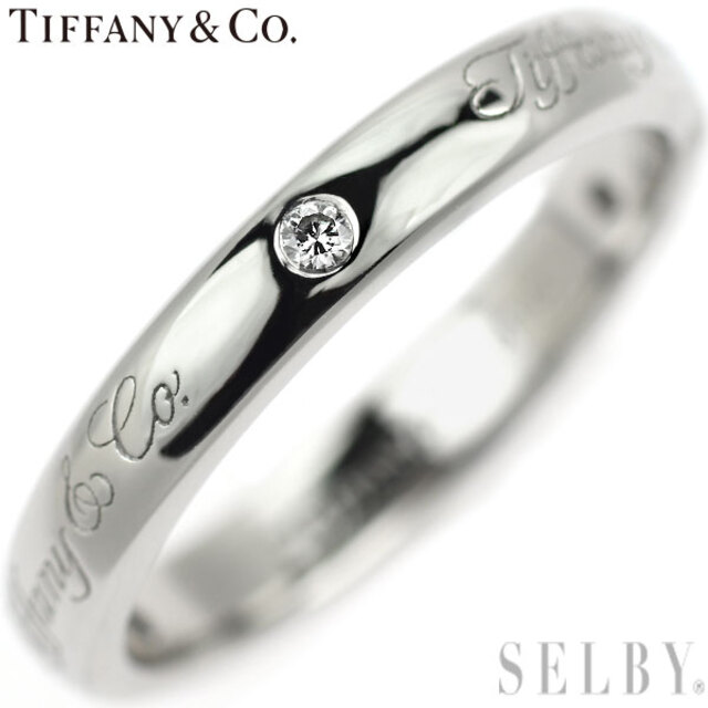 Tiffany & Co. - ティファニー Pt950 ダイヤモンド リング ノーツルシダ