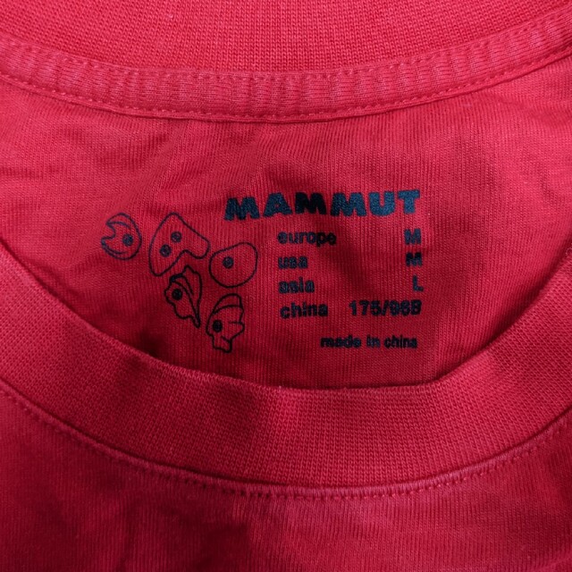 Mammut(マムート)のMammut マムート 半袖Tシャツ Lサイズ スポーツ/アウトドアのアウトドア(登山用品)の商品写真