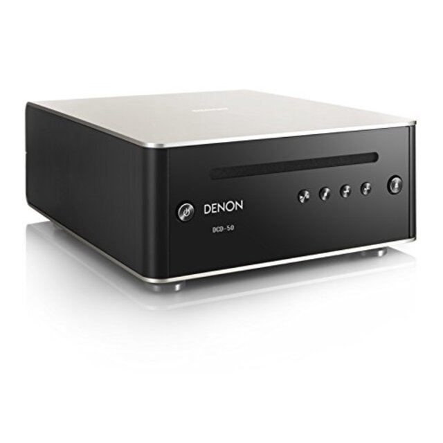 DENON CDプレーヤー DAコンバーター搭載/MP3・WMAファイル再生対応 プレミアムシルバー DCD-50-SP w17b8b5