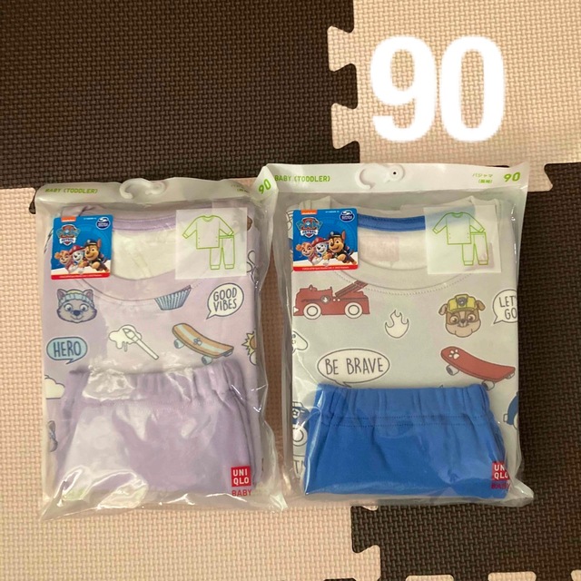 偉大な 新品未開封 ユニクロ パジャマ パウパトロール90 新品未開封★ユニクロ パジャマ パウパトロール90 ピンク