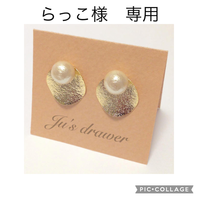 らっこ様　専用 ハンドメイドのアクセサリー(ピアス)の商品写真