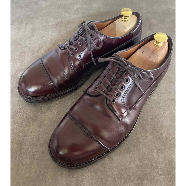 WHEEL ROBE STRAIGHT TIP OXFORD BURGUNDY www.krzysztofbialy.com