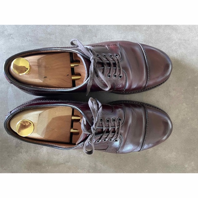 WHEEL ROBE STRAIGHT TIP OXFORD BURGUNDY www.krzysztofbialy.com