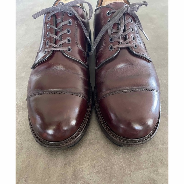 WHEEL ROBE STRAIGHT TIP OXFORD BURGUNDY www.krzysztofbialy.com