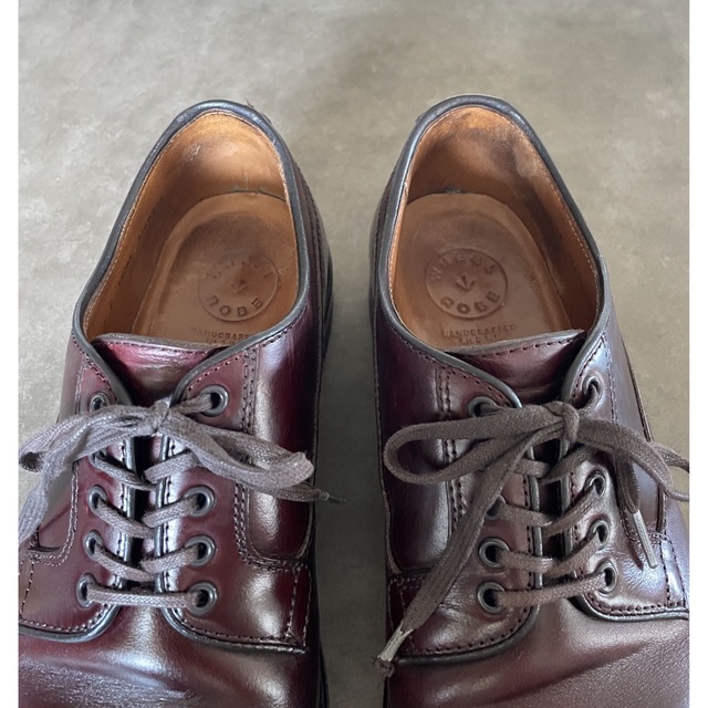 WHEEL ROBE STRAIGHT TIP OXFORD BURGUNDY www.krzysztofbialy.com
