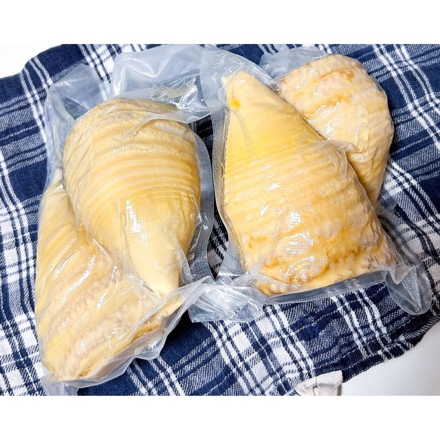 朝掘り・釜炊き 筍水煮 真空パック 1kg 長期保存可能! 食品/飲料/酒の食品(野菜)の商品写真