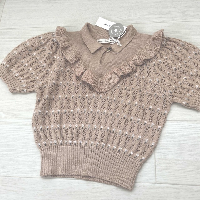 SOOR PLOOM(ソーアプルーム)のsoor ploom ☆ Nancy knit GINGER 2y キッズ/ベビー/マタニティのキッズ服女の子用(90cm~)(ニット)の商品写真