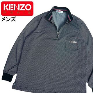 ケンゾー(KENZO)のKENZO GOLF ケンゾーゴルフ ハーフジップ長袖ポロシャツ 3(ポロシャツ)