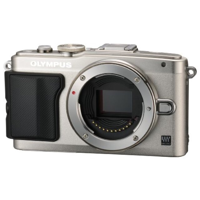 OLYMPUS ミラーレス一眼 PEN Lite E-PL6 ボディ シルバー E-PL6 BODY SLV khxv5rg