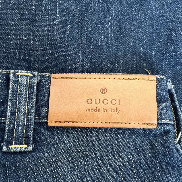 GUCCI グッチ ダメージ ジーンズ デニム Gパン 華麗 65.0%OFF www
