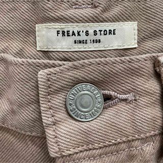 フリークスストア(FREAK'S STORE)のフリークスストア　ハイウエスト　ワイドパンツ(デニム/ジーンズ)