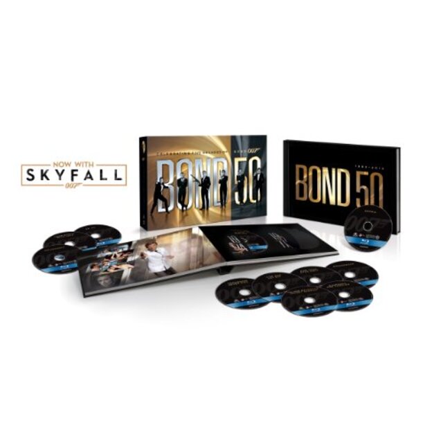 Bond 50: The Complete 23 Film Collection with Skyfall [Blu-ray] [Import] (2013)