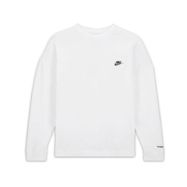 PEACEMINUSONE(ピースマイナスワン)のPEACEMINUSONE PMO x NIKE LS Tee "White" メンズのトップス(Tシャツ/カットソー(七分/長袖))の商品写真
