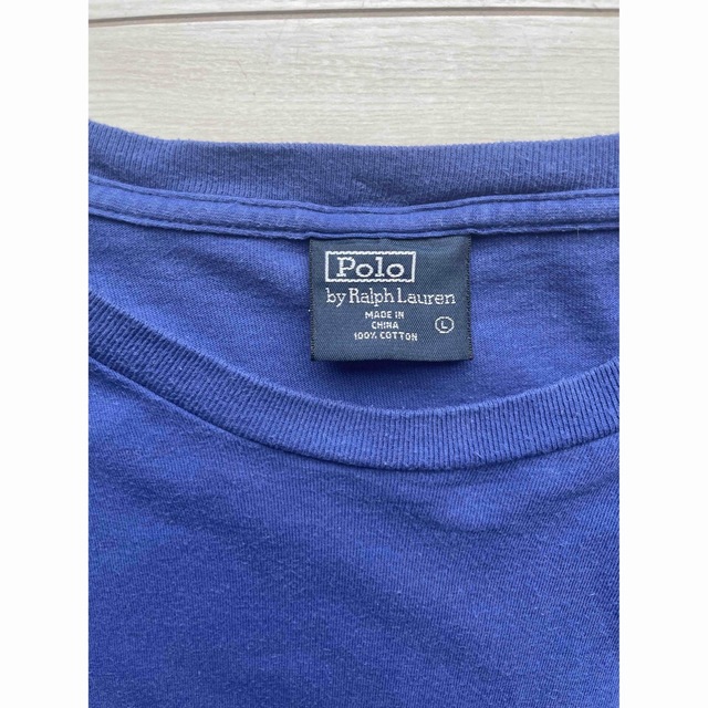 POLO RALPH LAUREN(ポロラルフローレン)の美品 Polo by RALPH LAUREN ポケットTシャツ Lサイズ メンズのトップス(Tシャツ/カットソー(半袖/袖なし))の商品写真