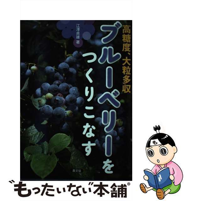 【中古】 ブルーベリーをつくりこなす 高糖度、大粒多収/農山漁村文化協会/江澤貞雄 エンタメ/ホビーの本(科学/技術)の商品写真
