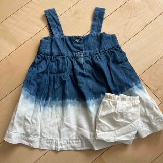 ベビーギャップ(babyGAP)のbabyGAP デニムワンピ(ワンピース)