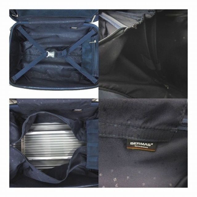 other(アザー)のバーマス キャリーケース スーツケース 4輪 シルバーカラー ■SM0 同梱不可 メンズのバッグ(トラベルバッグ/スーツケース)の商品写真