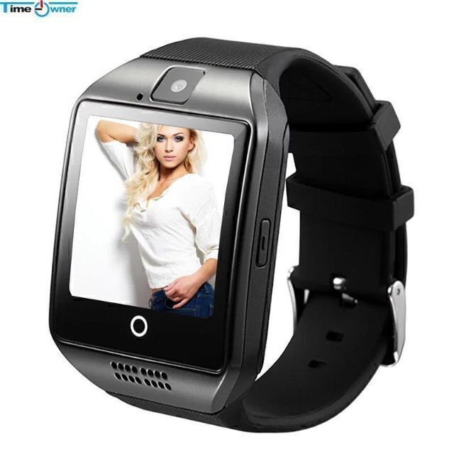 Q18　スマートウォッチ　最安　金　Bluetooth　ギフト　時計　おすすめ メンズの時計(腕時計(デジタル))の商品写真