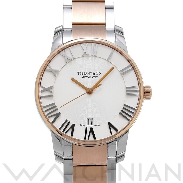Tiffany & Co. - 中古 ティファニー TIFFANY & Co. Z1800.68.13A21A00A シルバー メンズ 腕時計
