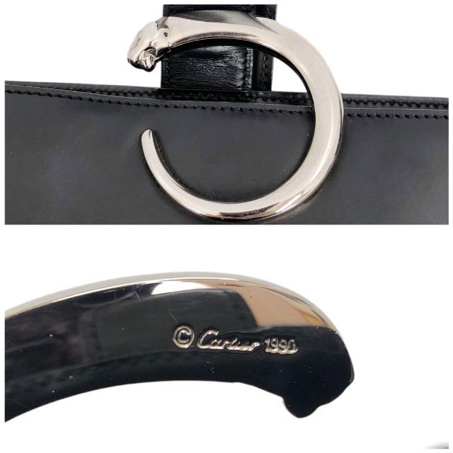 Cartier(カルティエ)の極美品　カルティエ Cartier ショルダー　バッグ パンテール レザー レディースのバッグ(ショルダーバッグ)の商品写真