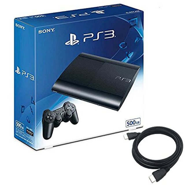 PlayStation3 チャコール・ブラック 500GB (CECH4300C) 【Amazon.co.jp