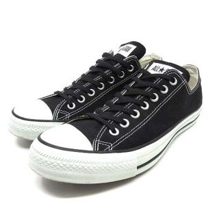 コンバース(CONVERSE)のコンバース オール スター ローカット スニーカー キャンバス M9166 黒(スニーカー)